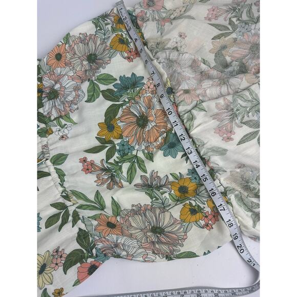 O'Neill Size XXL Sadi Maxi Dress Strapless Floral Beach Flowy Vacation Resort - Picture 15 of 16